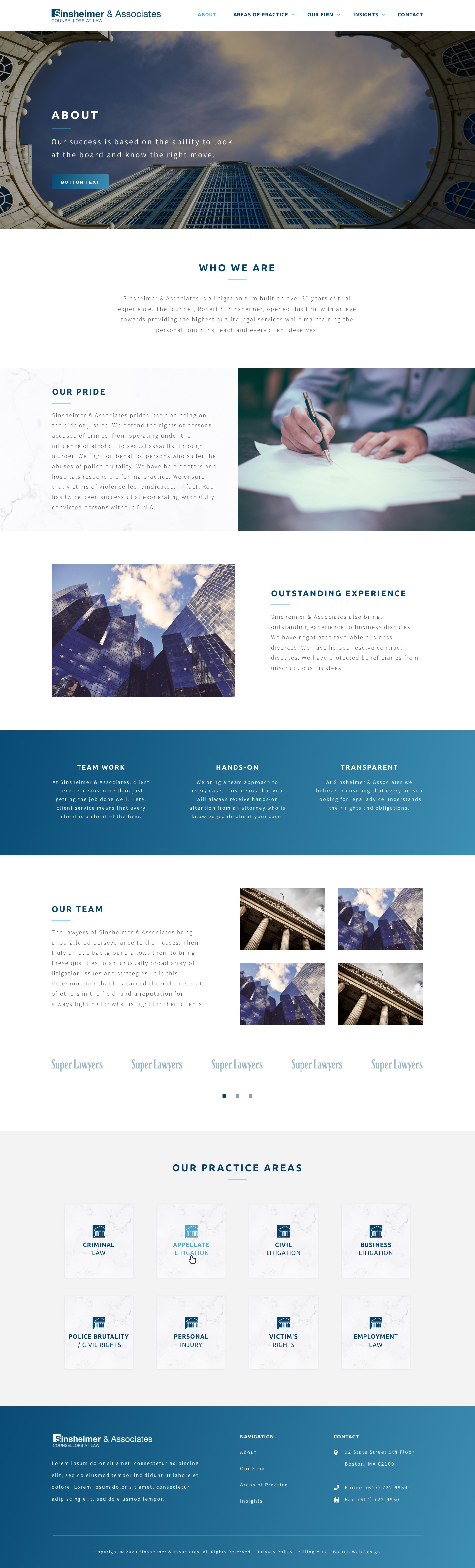 Sinsheimer & Associates About