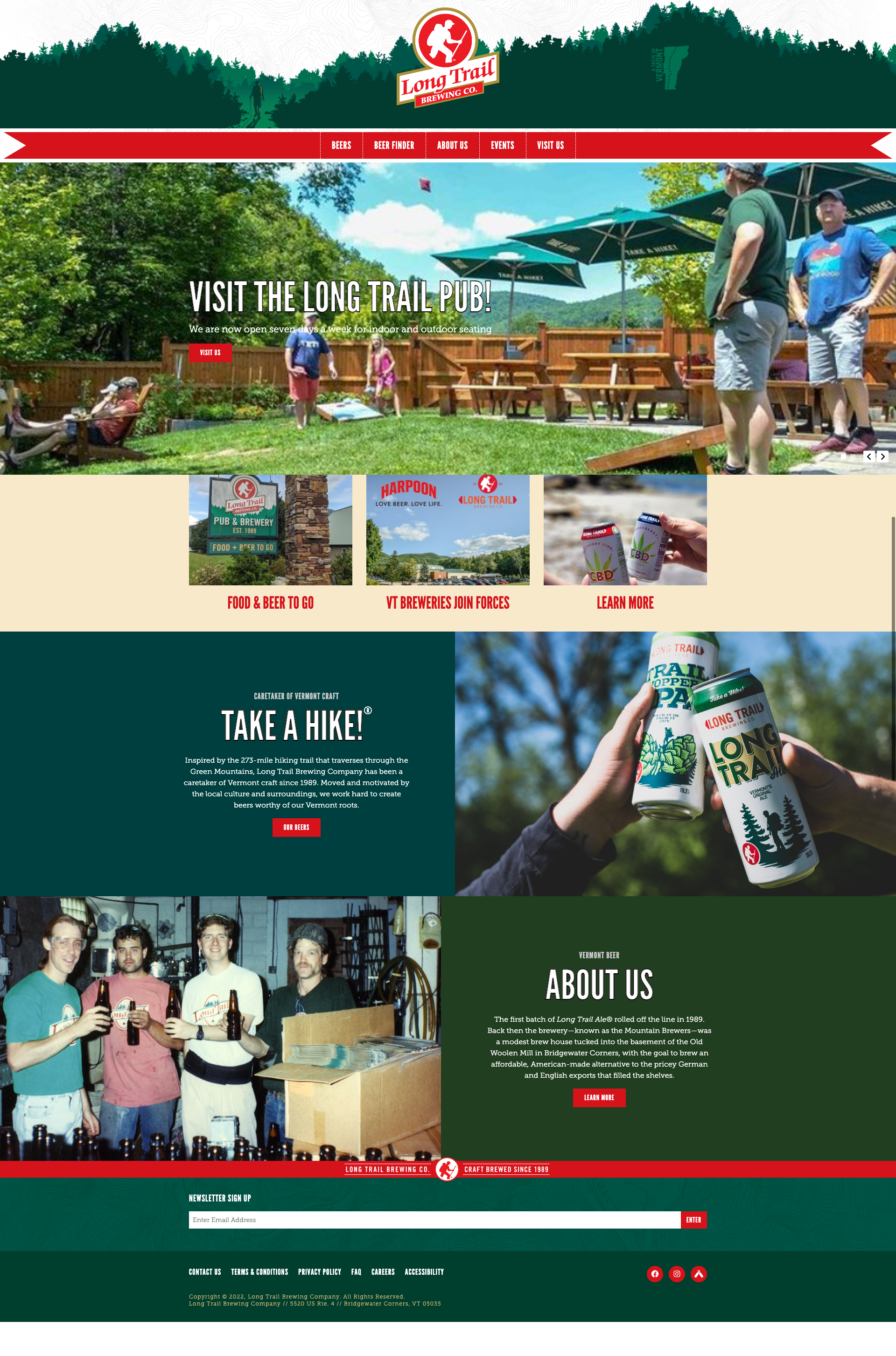 Long Trail Homepage